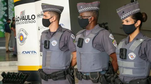 As câmeras devem ser utilizadas em operações específicas - Imagem: Divulgação / Governo de SP