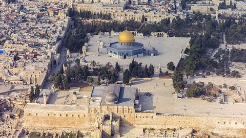 Monte do Templo, em Jerusalém - Imagem: Reprodução / Wikipédia