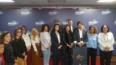 Deputadas relatam preocupações com segurança após receberem e-mails com ameaças de feminicídio e violência sexual, exigindo ações imediatas - Imagem: Reprodução / TV Globo / Paulo Gomes