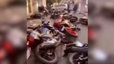 Polícia apreende 25 motos durante baile funk no Jabaquara - imagem: Divulgação / Polícia Militar