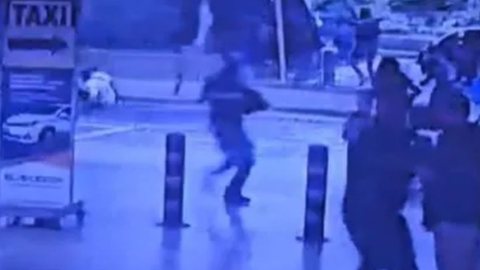 Polícia investiga mandantes do assassinato de Vinicius Gritzbach - Imagem: Reprodução / Câmera de Segurança