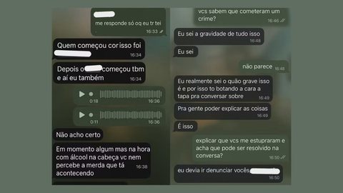 As investigações seguem sob sigilo, com os adolescentes respondendo por atos infracionais conforme o ECA, sem penas do Código Penal - Imagem: Reprodução