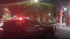 Prisão ocorreu após vítima ser esfaqueada em via pública. - Imagem: Reprodução/Polícia Militar de São Paulo.
