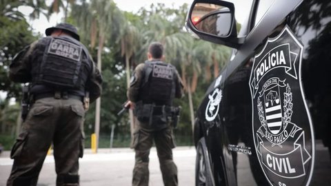 A ação policial envolveu o Grupo Armado de Repressão a Roubos e resultou em prisão e recuperação de bens furtados - Imagem: Divulgação/SSP