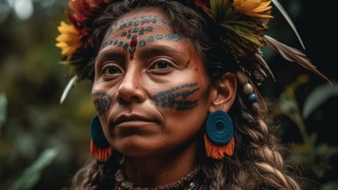 Nesta sexta-feira (19) é celebrado o Dia do Povos Indígenas no Brasil, data que homenageou as diferentes etnas que habitam o país - Imagem: Reprodução/Freepik