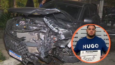 Homem tinha sinais aparentes de embriaguez, segundo a PM - Imagem: Reprodução