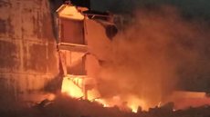 Desabamento de prédio deixa duas pessoas mortas e quatro desaparecidas - Imagem: reprodução / TV Globo