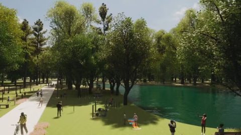 Projeto do Parque Campo de Marte - Imagem: Reprodução / TV Globo
