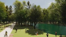 Projeto do Parque Campo de Marte - Imagem: Reprodução / TV Globo
