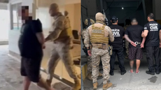 Suspeito foi detido em imóvel à beira-mar durante operação interestadual - Imagem: Reprodução | PCMG