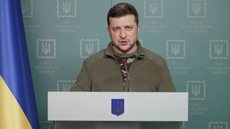 Zelenskiy diz que Ucrânia nunca desistirá de sua liberdade - Imagem: Divulgação