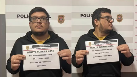 Prisão faz parte de uma operação para capturar os envolvidos na execução dos líderes da facção - Imagem: Divulgação | Polícia Civil de São Paulo