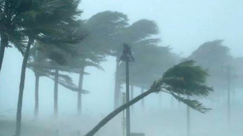 Ciclone extratropical provoca primeira morte no Brasil - Imagem: reprodução InMet