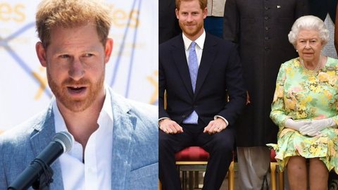Príncipe Harry fala pela primeira vez sobre morte da Rainha Elizabeth - imagem: reprodução Instagram @royalstylewatch @ani_trending