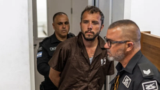 Brasileiro foi preso após interceptação de embarcação com ajuda humanitária destinada à Gaza - Imagem: Ilia Yefimovich/AFP