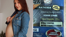 Giovana Chiquinelli teria colocado raticida na comida do próprio filho - Imagem: Reprodução | Redes Sociais