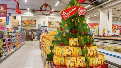 Levantamento do Procon-SP mostra variações significativas nos preços de carnes, panetones e azeitonas entre supermercados de São Paulo - Imagem: Reprodução/@FábioGuimas