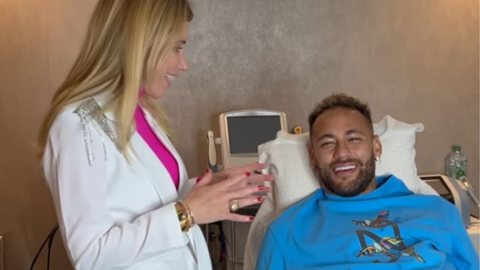 A dermatologista publicou que realizou um procedimento estético no jogador Neymar. - Imagem: reprodução I Instagram @drajulianananeiva