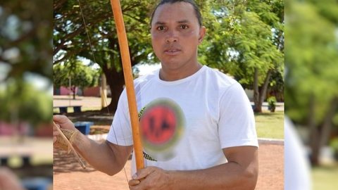 Orlando José de Lima, professor de artes marciais conhecido como "Índio Brasil" - Imagem: reprodução/TV Anhanguera