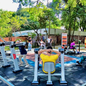 Estrutura conta com nove aparelhos modernos destinados à musculação e exercícios cardiovasculares - Imagem: Sergio Barzaghi/PrefSP