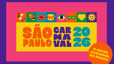 O site reúne a programação oficial dos blocos do Carnaval de Rua de São Paulo com informações organizadas para facilitar o planejamento - Imagem: Reprodução