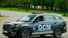 Novas viaturas reforçam a atuação da Guarda Civil Metropolitana em diferentes regiões da capital - Imagem: Sergio Barzaghi/SECOM