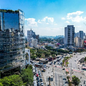 Vista aérea do centro de São Paulo, símbolo do principal polo econômico do país - Imagem: Divulgação / Édson Lopes Júnior / SECOM-SP