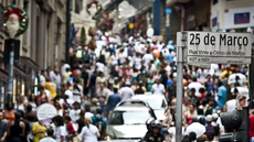 Ato reúne lideranças sindicais e comerciantes em defesa do comércio popular paulista - Imagem: Reprodução