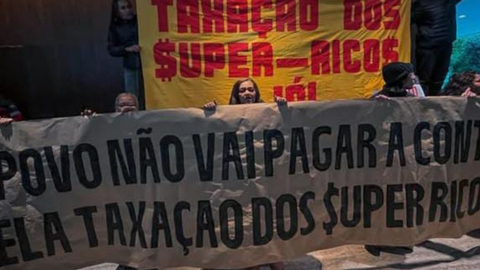 Ato cobra fim de privilégios fiscais e pede justiça tributária - Imagem: Reprodução | Redes Sociais