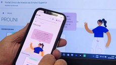 A consulta aos resultados do Prouni 2026 pode ser feita no Portal Único com login na plataforma Gov.br - Imagem: Reprodução/Neddermeyer/Agência Brasil