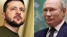 Presidente Trump critica Zelensky e sugere que um acordo para a paz pode estar próximo - Imagem: Reprodução / X / @AZ_Brittney
