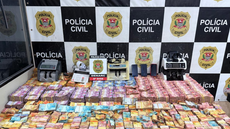 Grupo usava mais de cinco imóveis na capital paulista para produzir drogas com alto teor de THC - Imagem: Divulgação | Polícia Civil de São Paulo
