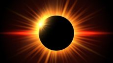 Apesar de ser visível em todo o mundo, o eclipse contará com transmissões ao vivo - Imagem: Reprodução/Freepik