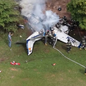 Avião caiu logo após decolar em Marília e mobilizou equipes de resgate - Imagem: Reprodução