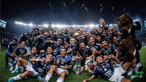 O Cruzeiro foi o grande campeão da segundona - Imagem: reprodução/Twitter @Cruzeiro