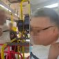 Homem é retirado de coletivo após insultos racistas contra motorista na Zona Oeste do Rio - Imagem: Reprodução/Redes Sociais