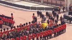 Velório da rainha Elizabeth II em Londres - Imagem: reprodução/YouTube