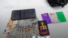 A Polícia Militar confirmou a prisão e a recuperação dos valores, mantendo o suspeito à disposição da Justiça - Imagem: Divulgação/Polícia Militar de São Paulo