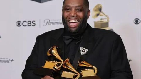 VÍDEO: Rapper é preso após ganhar três troféus do Grammy; Entenda - Imagem: reprodução Twitter I @‪JooSilvaCar5