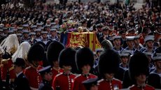 Realeza, líderes mundiais e público se reúnem para funeral da rainha - Imagem: reprodução grupo bom dia