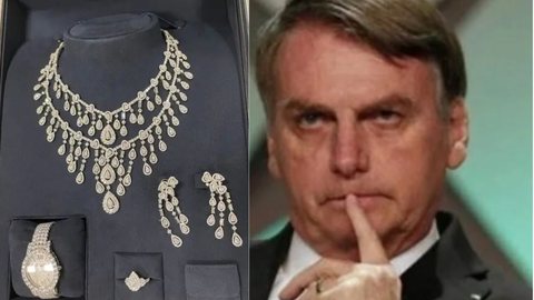 Moraes vai decidir sobre joias de Bolsonaro. - Imagem: Reprodução/Redes Sociais/PR.
