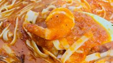 Veja como preparar um tagliatelle com frutos do mar cheio de sabor! - Imagem: Divulgação/Chef Luiz Borba