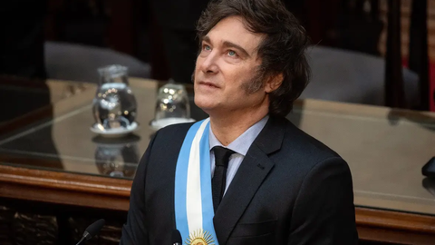 Milei conquista aprovação parcial da reforma trabalhista - Imagem: Tomas F. Cuesta