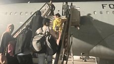 Operação já resgatou mais de 1,5 mil pessoas desde o início da guerra na região - Imagem: Divulgação / FAB