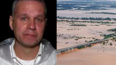 Repórter chora ao vivo durante cobertura das enchentes no RS; veja vídeo - Imagem: Reprodução/Fotos Públicas/ CNN Brasil