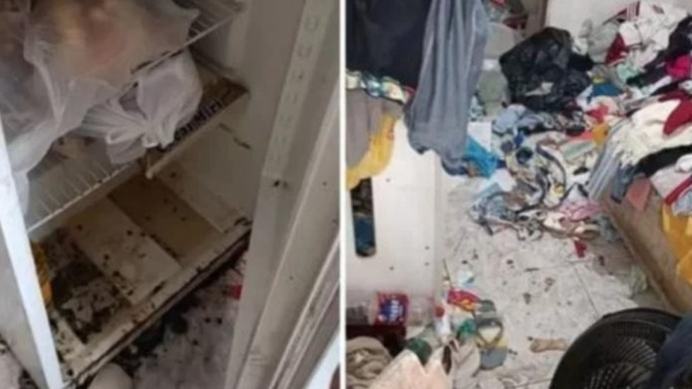 Criança de 2 anos e bebê são resgatados de casa em "situação deplorável" - Imagem: divulgação