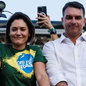 Após troca de declarações públicas, Michelle e Flávio buscam um novo entendimento - Imagem: Reprodução