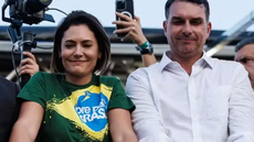 Após troca de declarações públicas, Michelle e Flávio buscam um novo entendimento - Imagem: Reprodução