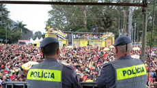 Policiamento reforçado garantiu mais proteção aos foliões - Imagem: Divulgação | PMSP