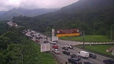 Sistema Anchieta-Imigrantes registra tráfego carregado nesta segunda. - Imagem: Divulgação/Ecovias Imigrantes.